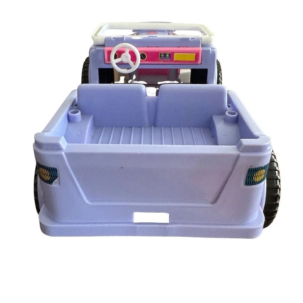1997 Vintage Barbie Jeep Wrangler Purple & Pink Mattel